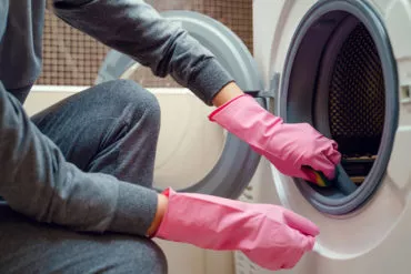 guide till att rengöra tvättmaskin